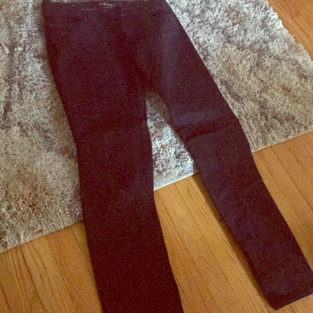 Black jeans straight leg